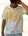 The Cross Connection Multicolour Patched Shirt