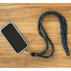 Denim Handmade Crossbody Phone Sling/Lanyard