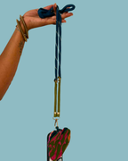 Blue & Green Navratri Phone Sling