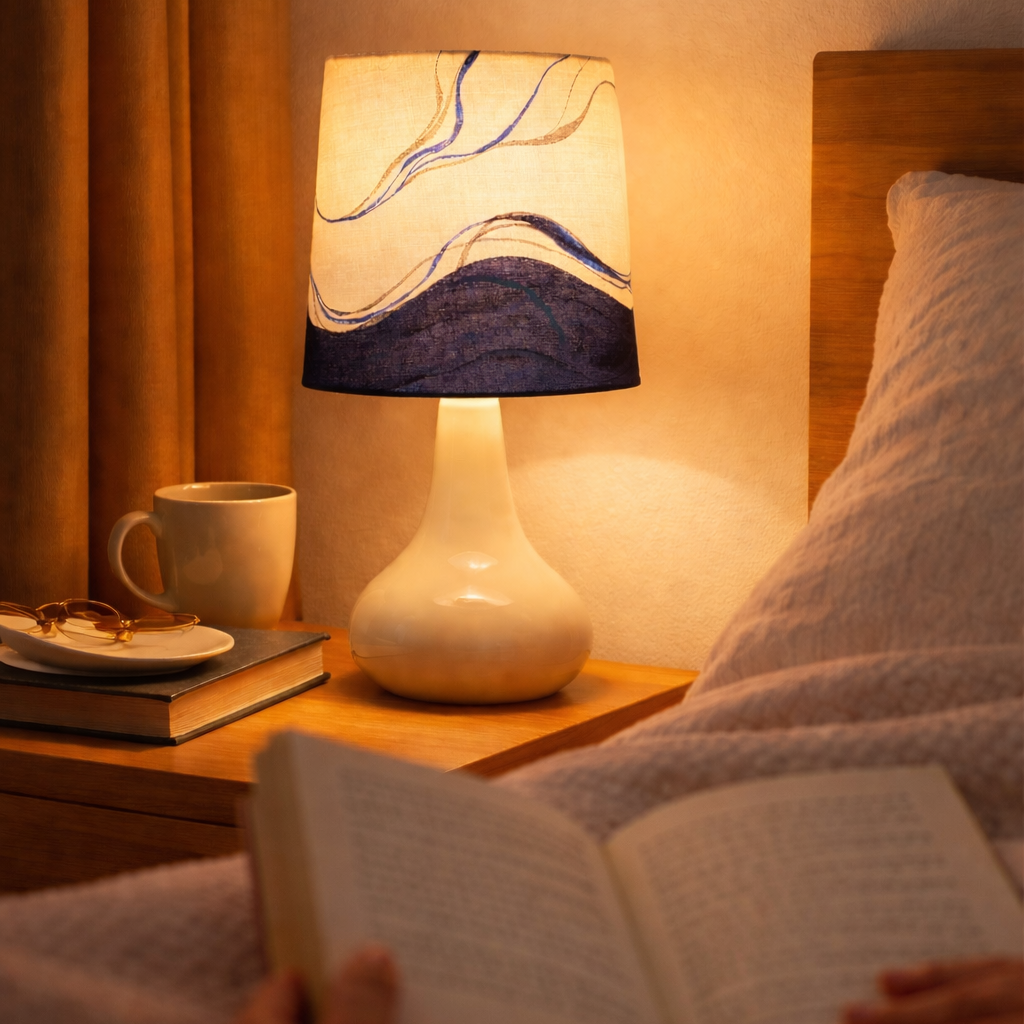 Bed sie table lamp for reading