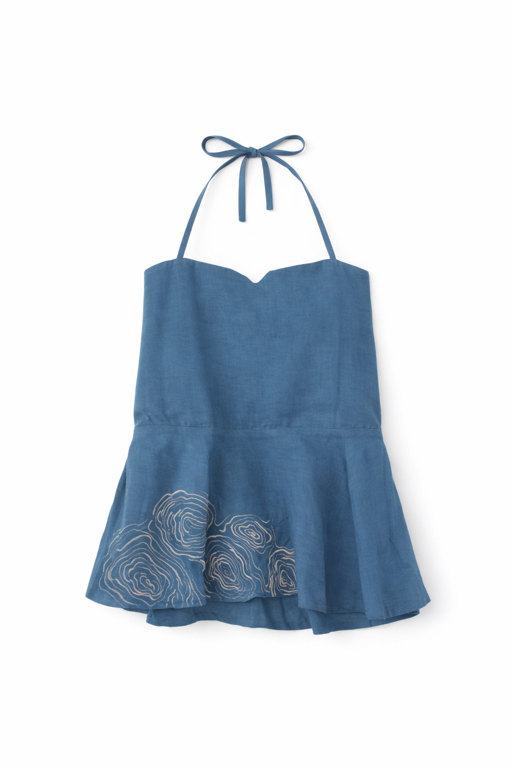 Starry Night Halter Neck Top, Backless Top for Women