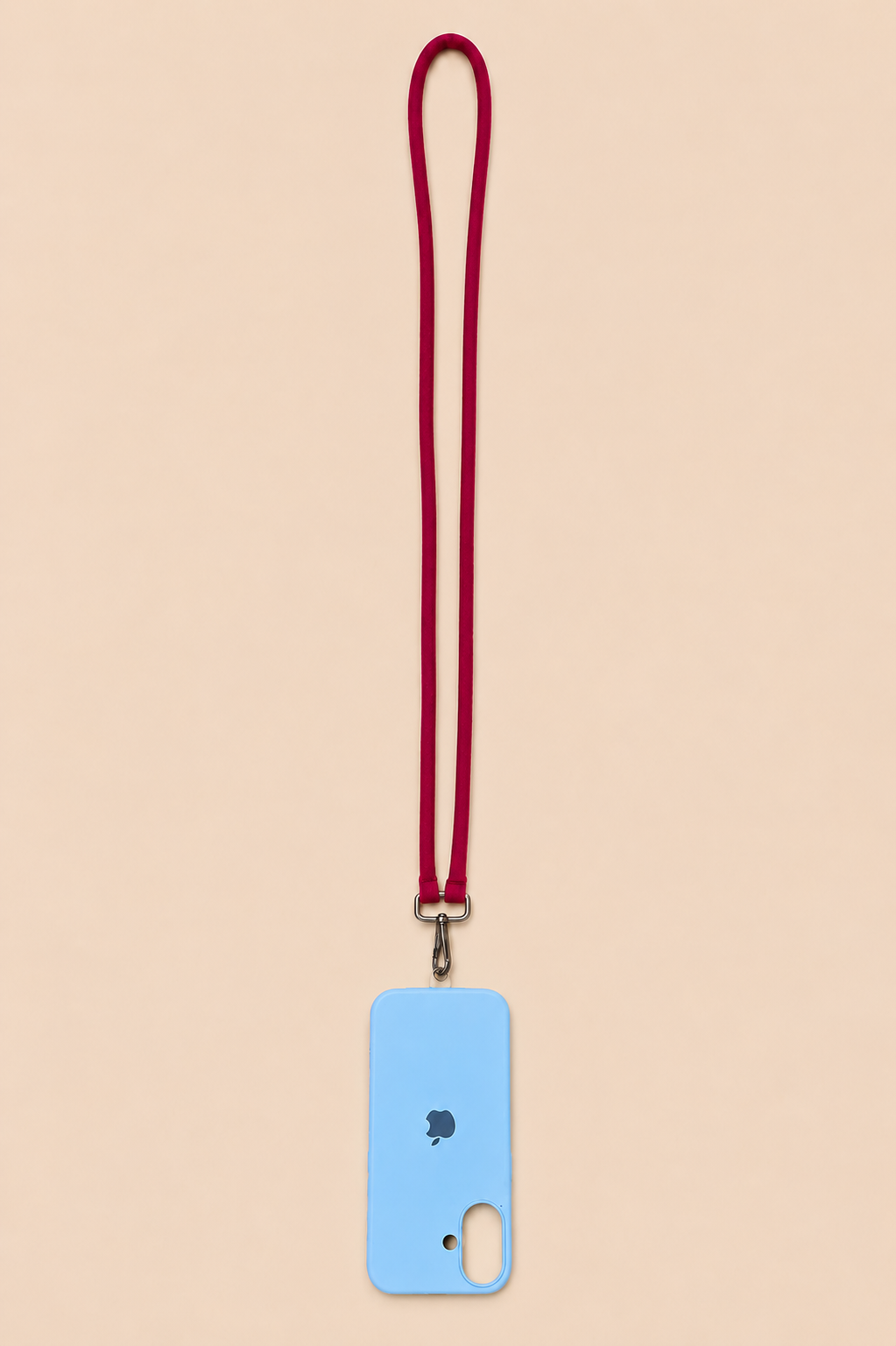 Fabric Plain Cell Phone Holder and Crossbody Phone Sling/ Lanyard