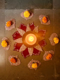Phool Fabric Rangoli - Reusable fabric decor